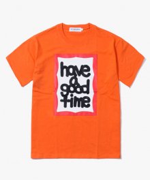 Fat Frame S/S T-Shirt - Orange