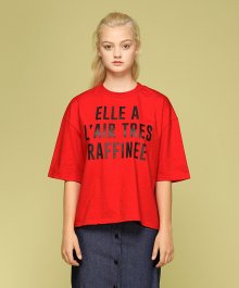 MG7S ELLE GOTHIC TEE (RED)