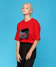 MG7S PU TAPE TEE (RED)