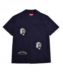 GORILL EMBROIDERY S/S SHIRTS_NAVY