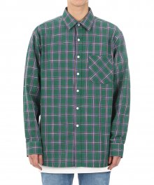 TP70 POCKET TARTAN SHIRTS (GREEN)