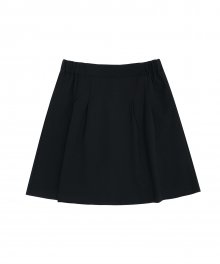 MG7S SIDE BANDING SKIRT (NAVY)