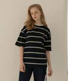 MG7S MCGLB STRIPE TEE (NAVY)