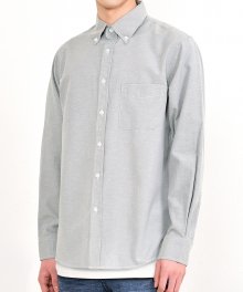Pigment Cotton Shirts (Gray)
