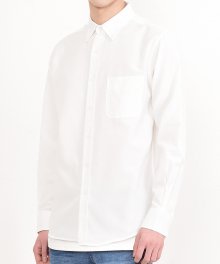 Pigment Cotton Shirts (White)