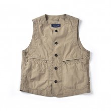 17SS UTILITY VEST DARK BEIGE