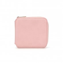 PFS Zipper Wallet 003 Light Pink
