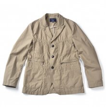 17SS UTILITY SPORTS JACKET DARK BEIGE