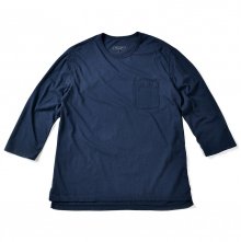 17SS CROPPED LONG SLEEVE NAVY