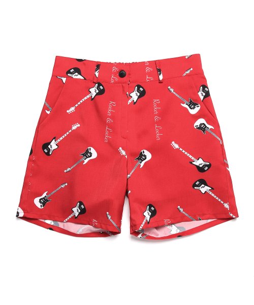 피피피(ppp) RL PATTERN SHORT PANTS (RED)