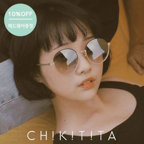 치키티타(CHIKITITA) GIFT/모자 증정[CHIKITITA] 치키티타 선글라스 프레클 FRECKLE GLDK - 159,000 | 무신사 스토어