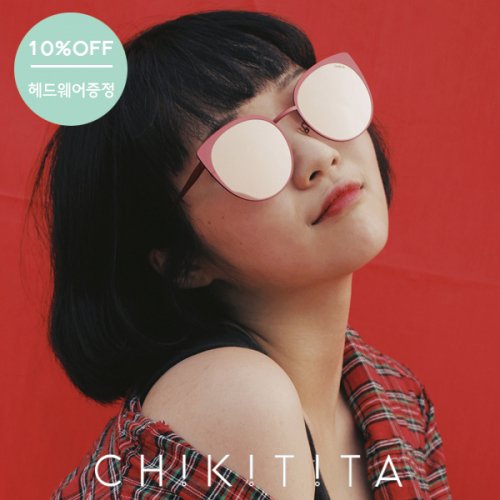 치키티타(CHIKITITA) GIFT/모자 증정[CHIKITITA] 치키티타 선글라스 핏어팻 PIT A PAT RDR 레드/골드틴트미러 - 사이즈 & 후기 | 무신사