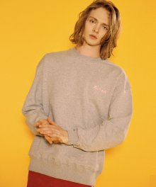[unisex] xenon Signature sweatshirt gray
