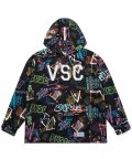 VSC OVERSIZED HOODIE BLACK