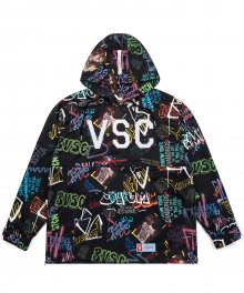 VSC OVERSIZED HOODIE BLACK