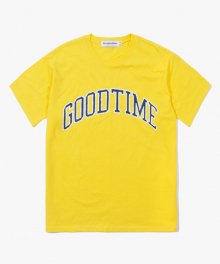 Good Time College S/S Tee - Yellow