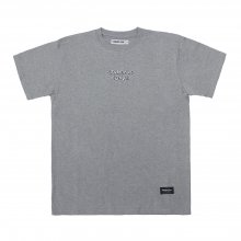 STV. 17 FONT LOGO TEE GRAY