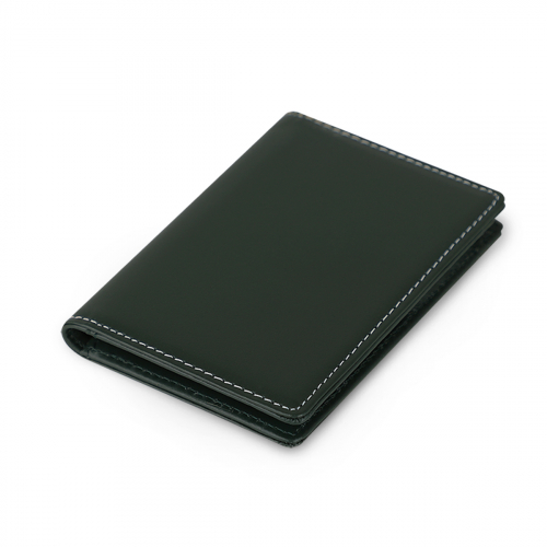 에가든(egarden) Slim&Small (슬림앤스몰 손잡이 가죽 반지갑) - 딥그린