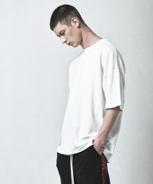 OVERSIZED BASIC T-SHIRT-WHITE