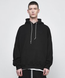 OVERSIZED HOODIE-BLACK