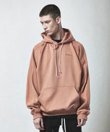 OVERSIZED HOODIE-RUST