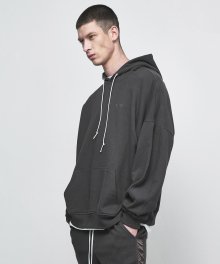 OVERSIZED HOODIE-CHARCOAL