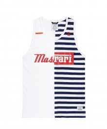 RACING SLEEVELESS NAVY