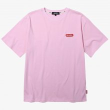 아크 로고 반팔 티셔츠 핑크 (MG1HMMT511A)