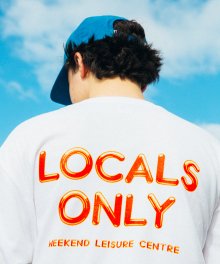 LOCALS ONLY TEE (WHITE)