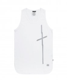 CRUZ LONG SLEEVELESS WHITE