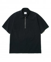 Ripstop Pullover 1/2 Shirts Black