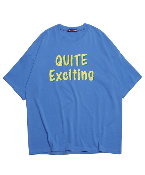 EXCITING LOOSE T-SHIRTS (SKY BLUE)