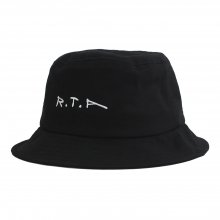 STV. R.T.A FONT BUCKET HAT BLACK