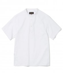 pullover short sleeve shirts white
