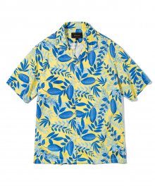hawaiian short sleeve shirts yellow