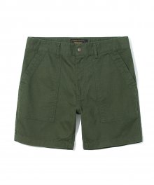 18ss 5inch cotton short pants forest