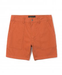 18ss 5inch cotton short pants orange