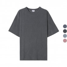 피그먼트 오버핏 반팔 티셔츠 (IK1HMUT506A)