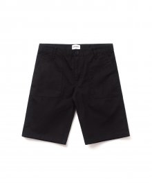 KP Cotton Fatigue shorts (Black)