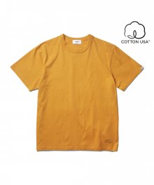 Basic Logo T-Shirt Mustard