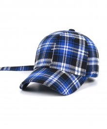 CRUZ CHECK BASEBALL CAP BLUE