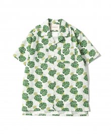 Greenery Leaf Hawaiian Shirts