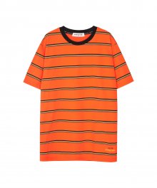 얼라이브 스트라이프 티셔츠 atb144u(Orange)