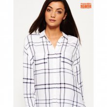 SUPERDRY (여) MARINER CHECK BF SHIRT 0SD71GWH02