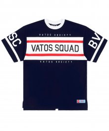 SQUAD OVERSIZED RUGBY T-SHIRTS NAVY