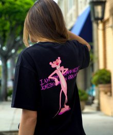 HBXPP Pink Panther Poket T-Shirt - Black