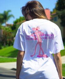 HBXPP Pink Panther Poket T-Shirt - White