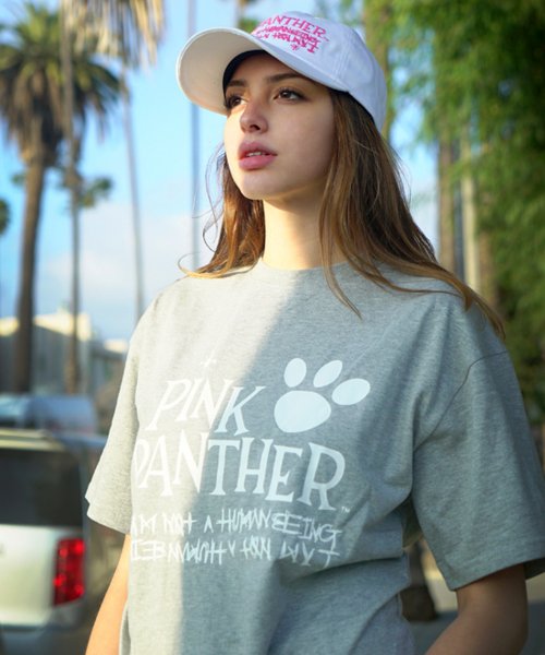 아임낫어휴먼비잉(iamnotahumanbeing) HBXPP Mixed Basic Logo 1 T-Shirt - Grey