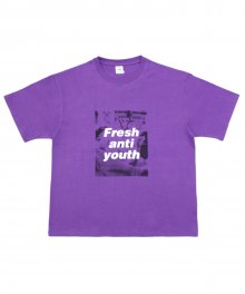 [Fresh anti youth] Anti Kids T-shirts - Purple