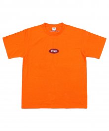 Fray Logo T-Shirts - Orange